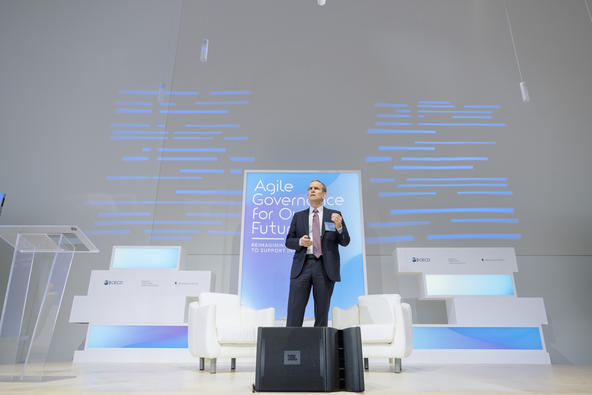 Kent Walker on stage