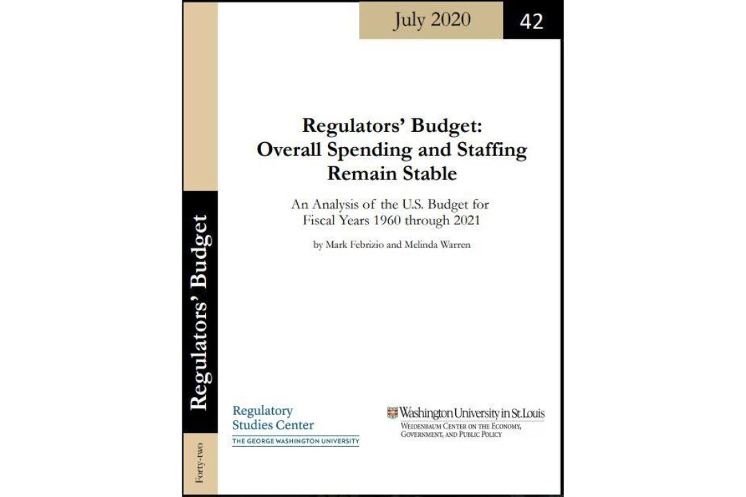 Regulators' Budget Report cover
