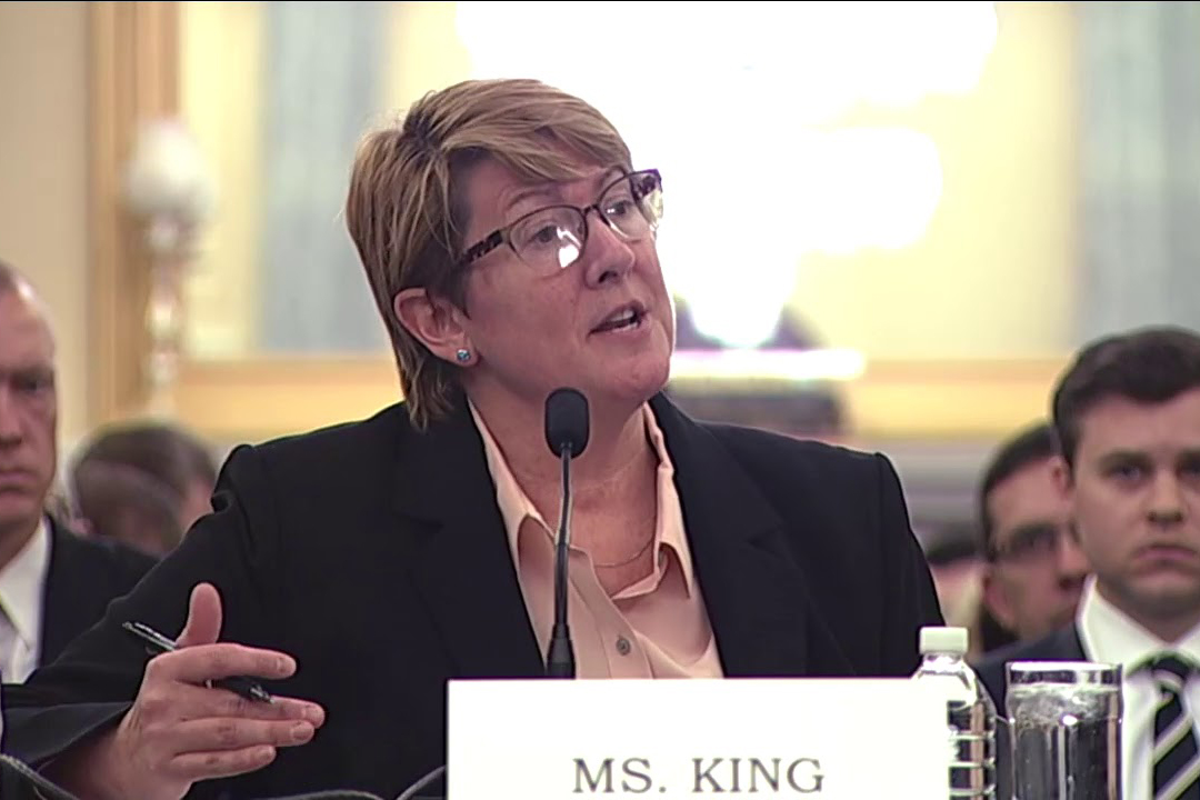 Heidi King testifies on Capitol Hill