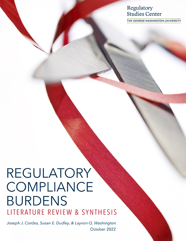 Regulatory Compliance Burdens report cover Regulatory Compliance Burdens report cover