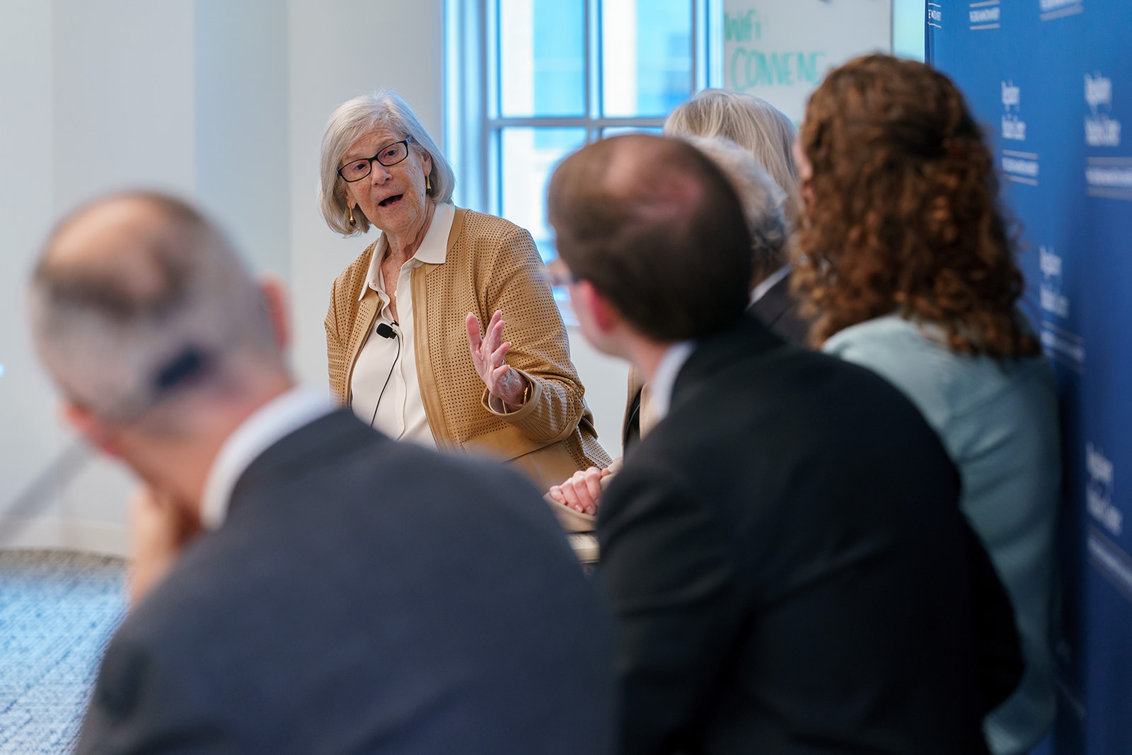 Sally Katzen and panelists Sally Katzen and panelists - May 2023