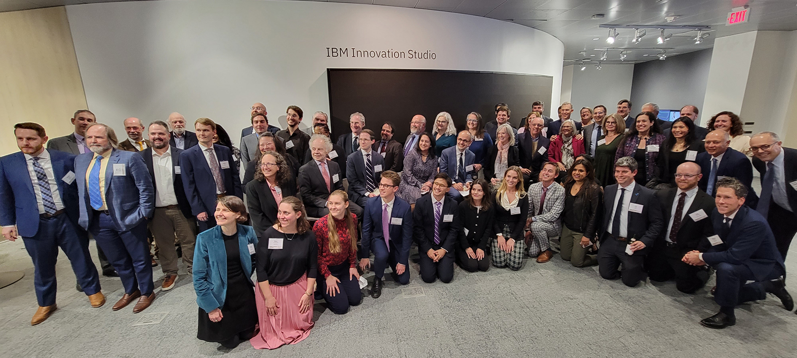 OIRA group at reception - p2 OIRA group at reception - p2