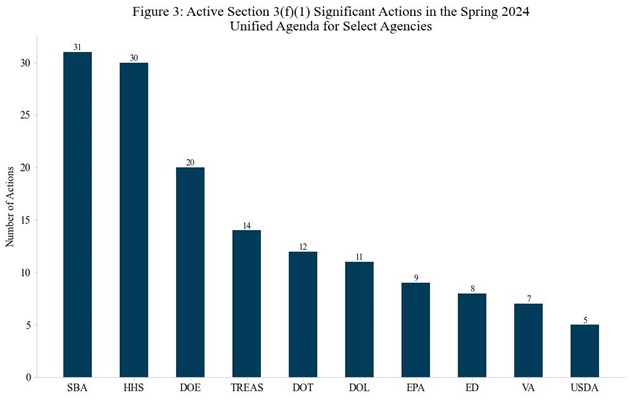 Figure 3: Active Significant Actions in the Spring 2024 Unified Agenda
