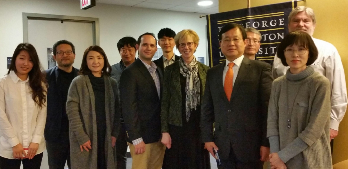 Members of PPJRAI with the GW Regulatory Studies Center at the George Washington University, December 11, 2015.