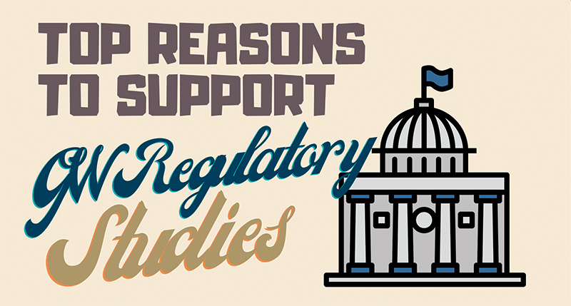 Top Reasons to Support GW Regulatory Studies
