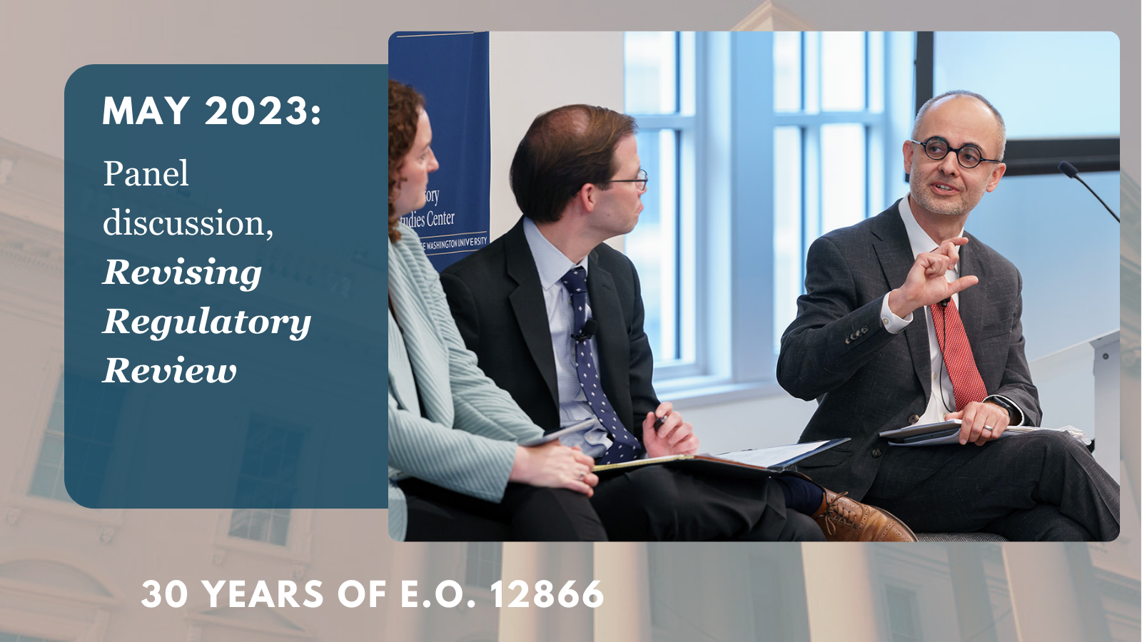 Slide 14: 30 Years of EO 12866