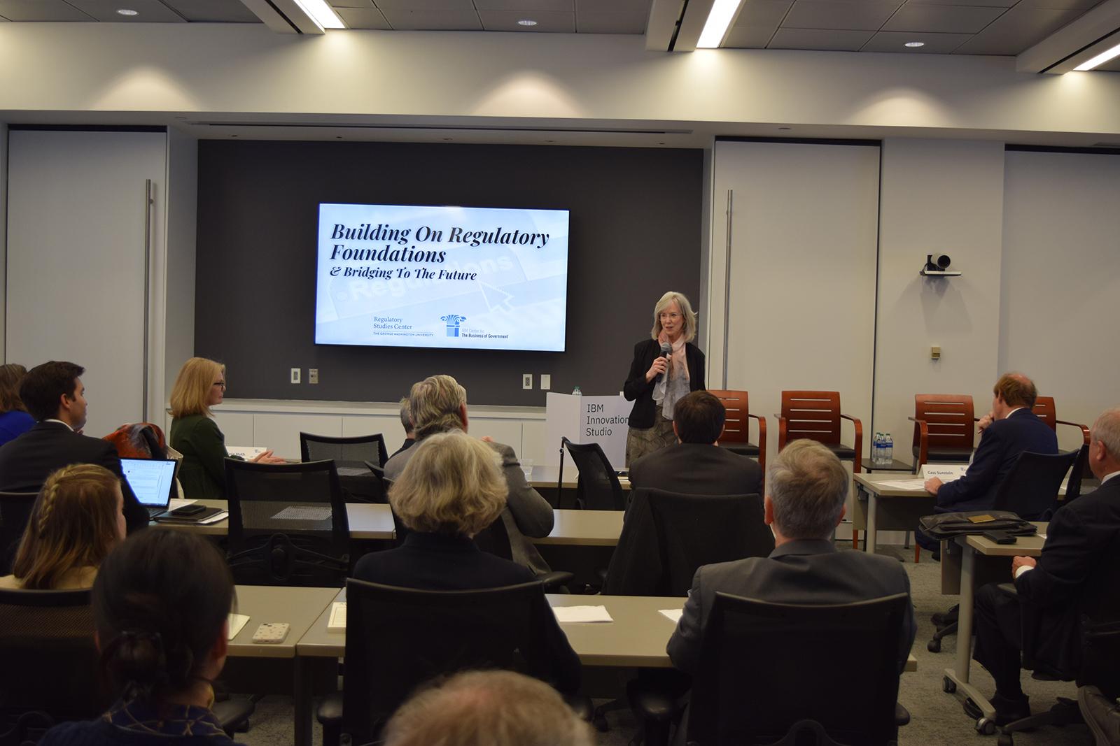 Opening remarks, Susan Dudley