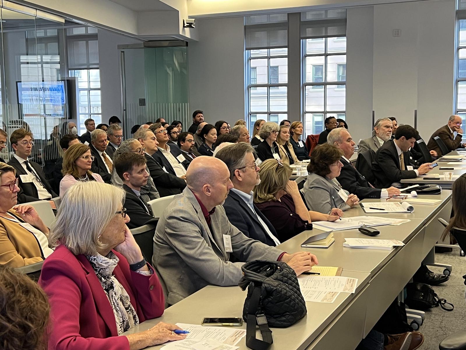 Attendees at panel session