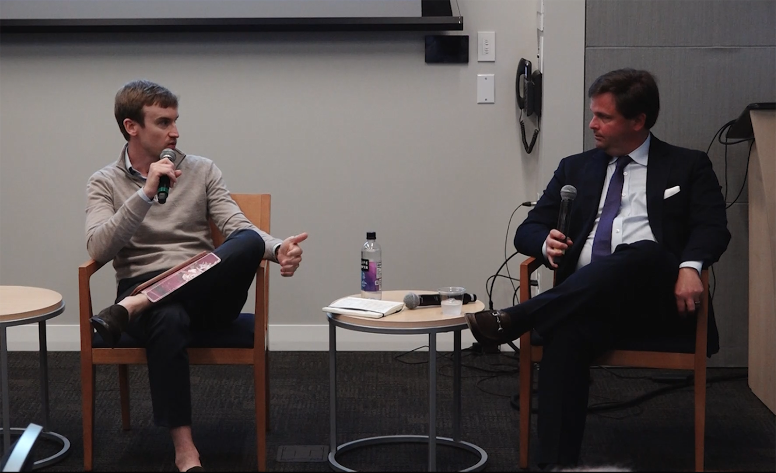 Event photo: fireside chat 3, Can AI Streamline Regulation and Reduce Compliance Burdens?